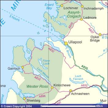 Wester Ross accommodation: B&B, self catering cottage and caravan in ...